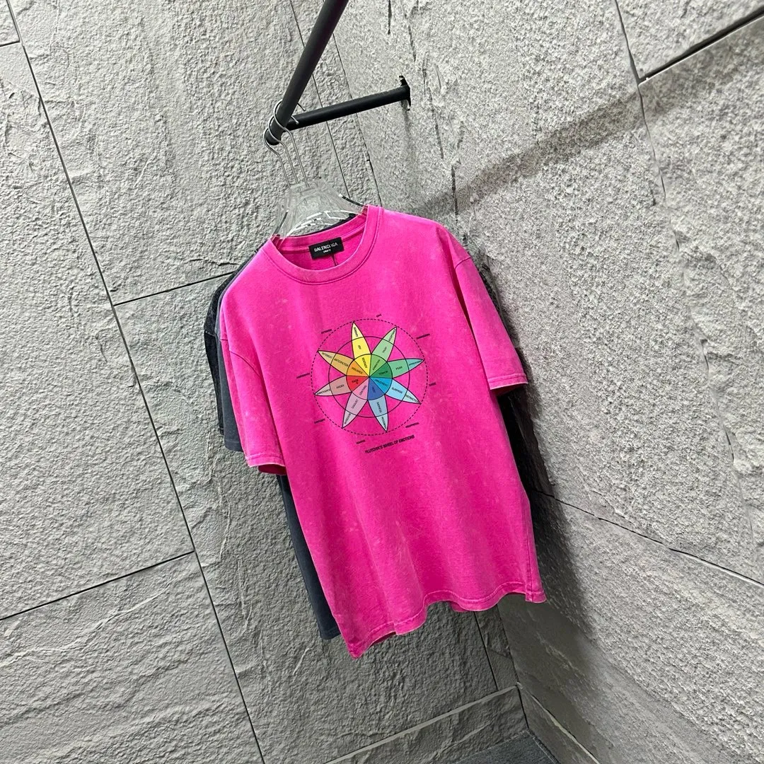 BAL *2025 New Arrival Retro logo T Same Style ： Size：S M L XL XXL